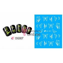 Stickere cu Apa pentru unghii cod DG 007 (Fluorescent)